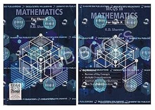 Rd Sharma Class 10 Maths 2025-26 CBSE Examinations | R D Sharma Class 10 Mathematics With MCQ Book (Pack Of 2 Books)