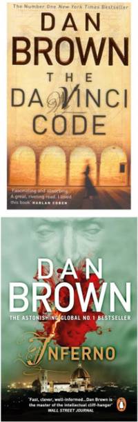 Set Of 2 (THE DA VINCI CODE-(INFERNO Hardcover))