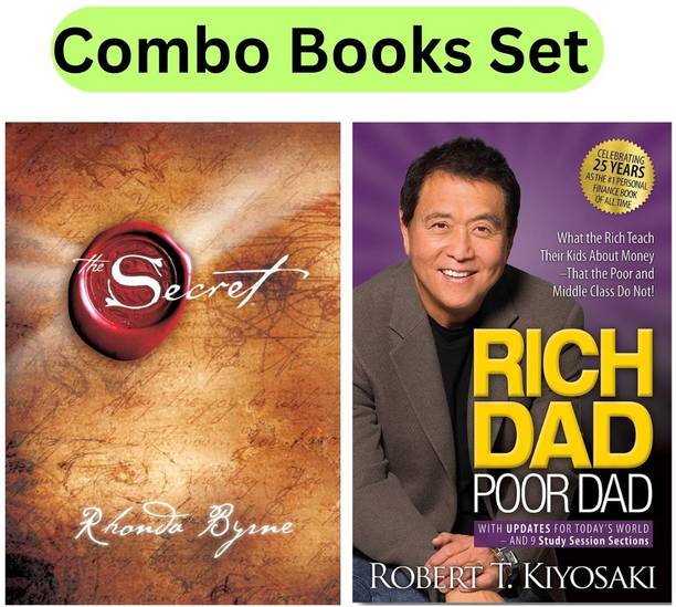 The Secret & Rich Dad Poor Dad : About The Money Making (Combo Books Set)
