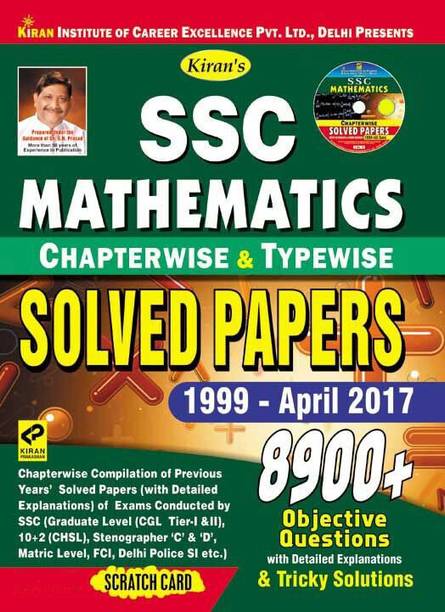SSC Mathematics Chapterwise And Typewise Solved Papers