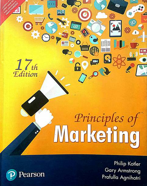 PRINCIPLES OF MARKETING (Old Used Book)