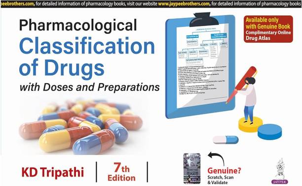 Pharmacological Classification Of Drugs: With Doses And Preparations