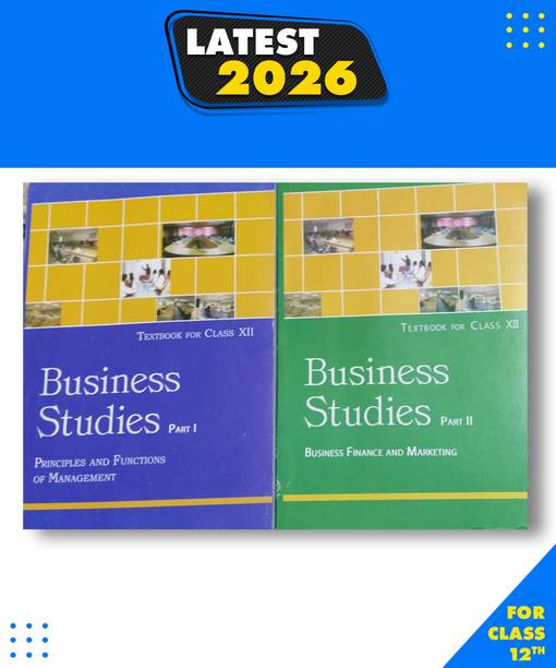 Business Studies Part 1 & Part 2 Set For Class 12 Paperback, NCERT Paperback, NCERT Paperback, Ncert|New Latest Edition For 2025-2026