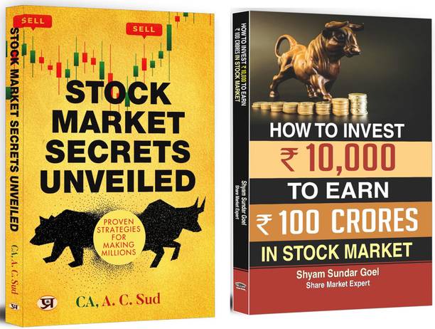 Stock Market Secrets Unveiled: Proven Strategies + How To Invest Rs. 10,000 To Earn Rs. 100 Crores In Stock Market | The Key To Stock Market Success Isn’t Just Knowledge—It’s The Right Strategy And Mindset (Set Of 2 Books In English)