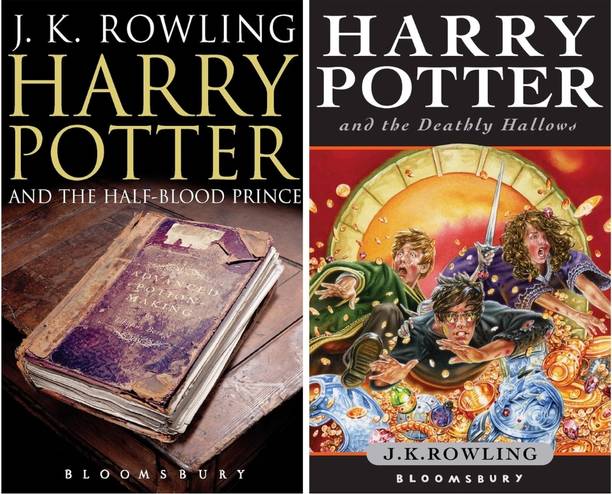 Harry Potter And The Half-Blood Prince + Harry Potter And The Deathly Hallows - Combo Of 2 Books Set