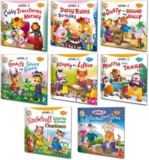 Set Of 8 Story Books Level 2
