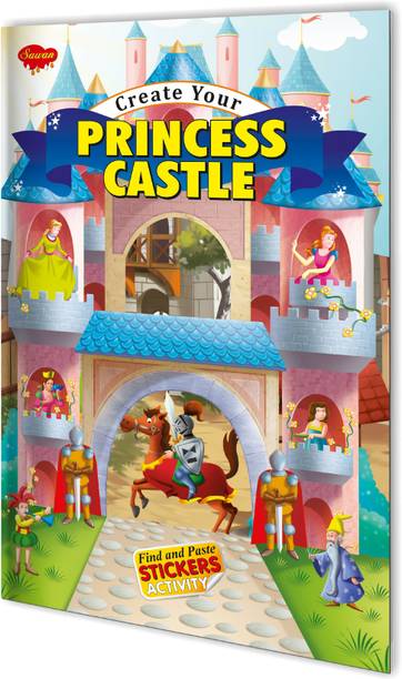 Create Your Princess Castle | Stickers Activity Book By Sawan