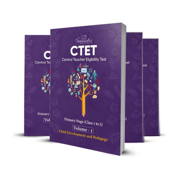 ToppersNotes CTET Primary Level Class 1-5 Exam Preparation Study Material Notes, English Medium, Set Of Books, Latest Edition