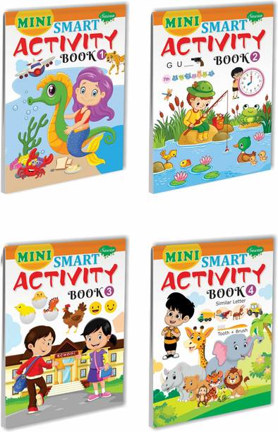 Tiny Smart Activity 1-4, Collection Of 4 Books |