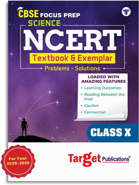 क्लास 10 CBSE साइंस एक्सेम्प्लर एंड टेक्स्टबुक | NCERT क्लास X साइंस बुक विथ प्रॉब्लम्स एंड सॉल्यूशंस | इन्क्लूड चैप्टरवाइज़ एंड सबटोपिकवाइज सेगरेगेशन ऑफ क्वेश्चन्स एंड क्विक रिव्यू बिफोर एग्ज़ाम