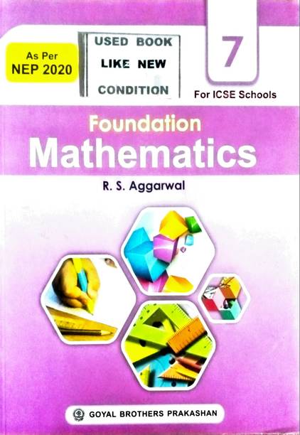 Foundation Mathematics-7 (Old Book)