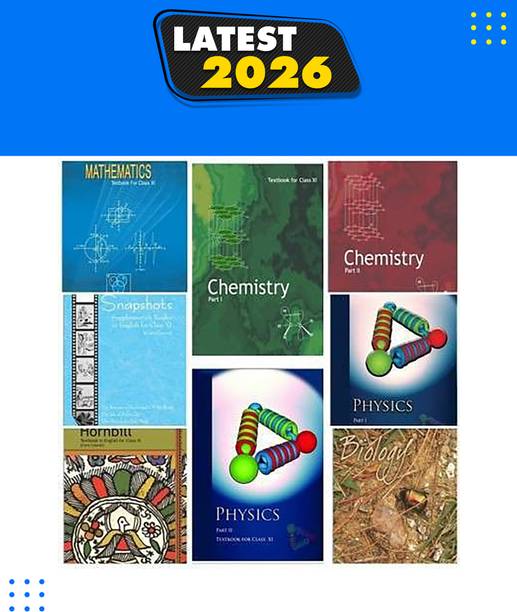 NCERT Science Book Set (PCMB) 1.Physics Textbook Part1 And Part 2 2. Chemstry Textbook Part 1 And Part 2 3.English Textbook Part 1 And Part 2 4.Mathematics Textbook 5.Biollogy Textbook (HARDCOVER) NCERT 11th CLASS COMPLET BOOK SET (ENGLISH MEDIUM) (Peparback, NCERT)