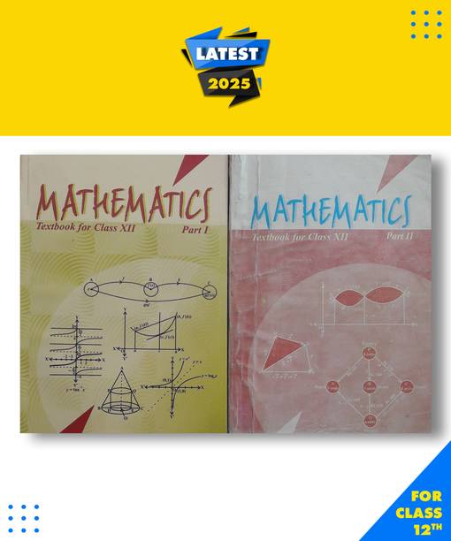 Ncer Mathematics Class12 Volume1&2 Paperback, EXPERTS|New Latest Edition For 2025-2026