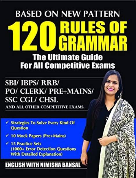 120 RULES OF GRAMMAR - Based On New Pattern - Nimisha Bansal