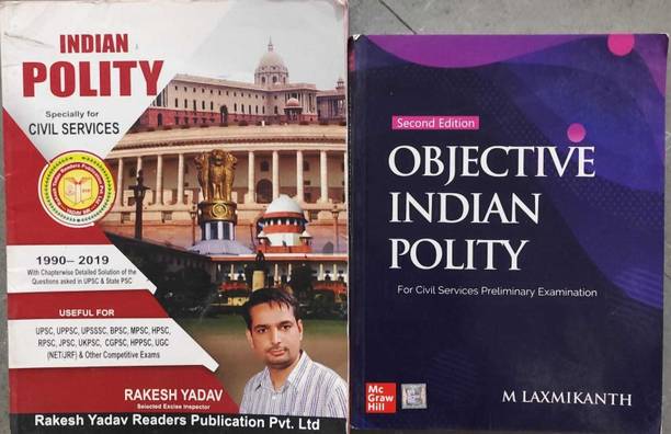 Objective Indian Polity For UPSC (English) By M Laxmikanth | 2nd Edition WITH RAKESH YADAV INDIAN POLITY 2019