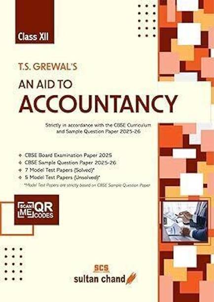 T.S. Grewal's An Aid To Accountancy - CBSE Class 12 (2025-26 Session) Paperback – 25 October 2025