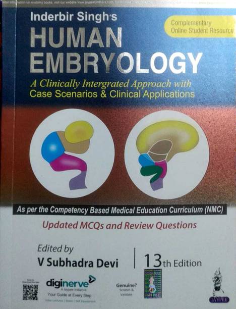 Inderbir Singh's Human Embryology Paperback – Big Book, 6 October 2022