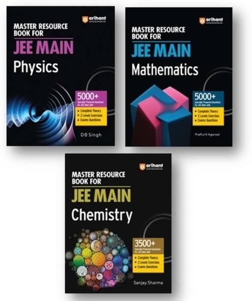 Master Resource Book In Physics, Chemistry & Mathematics For JEE Main 2024 (Set Of 3 Books)