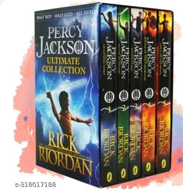 Percy Jackson Complete Collection (5 Boo: Complete Series Paperback – Box Set)