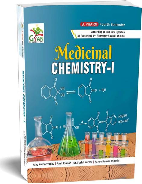 BestSellio Books | B Pharm. (BACHELOR OF PHARMACY) 4th Semester Medicinal Chemistry-I Textbook, | Latest PCI Syllabus