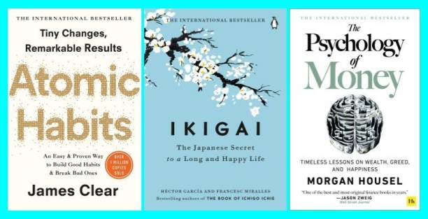 Special Combo Offer : Atomic Habits, The Psychology Of Money & Ikigai (Paperback, James Clear, Morgan Housel, Francesc Miralles And Hector Garcia)