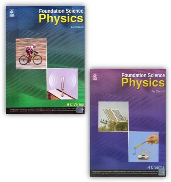 Foundation Science Physics For Class - 9 
 And 10 Examination -( Set Of 2 Books) (Paperback, H. C. VERMA)-2023 EDITION
