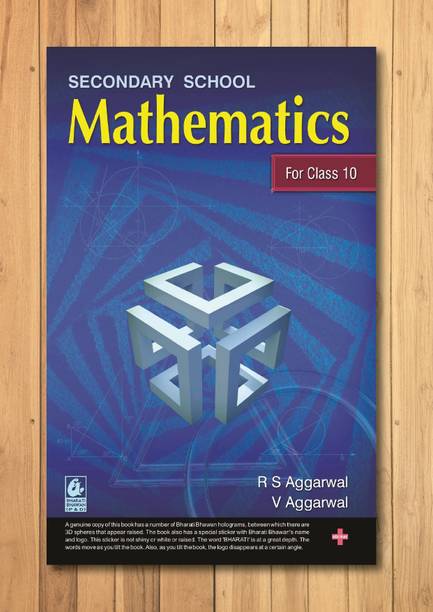 Secondary School Mathematics For Class 10 - CBSE - By R.S. Aggarwal Examination