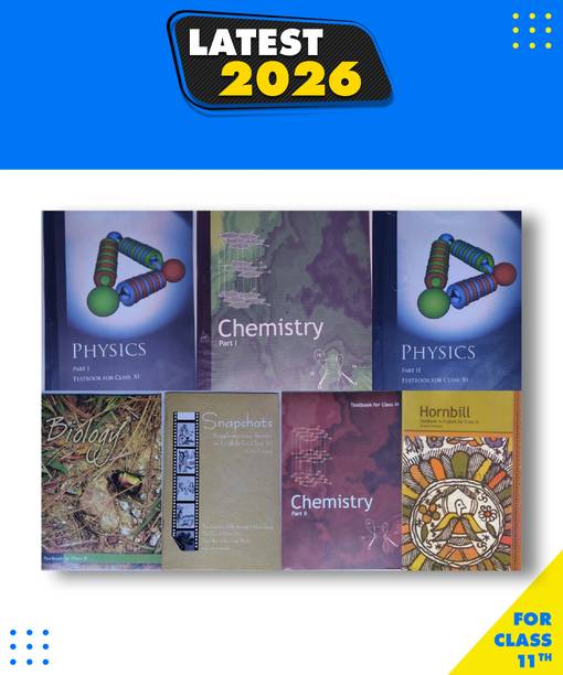 NCERT Science (PCB) Complete Books Set For Class -11 (English Medium)