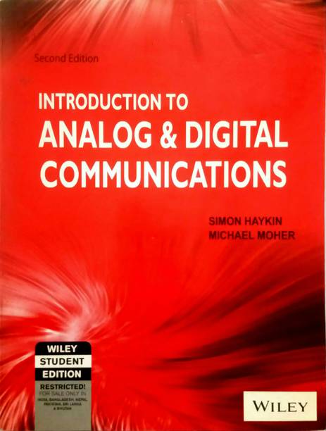 Introduction To Analog & Digital Communications (Old Book)