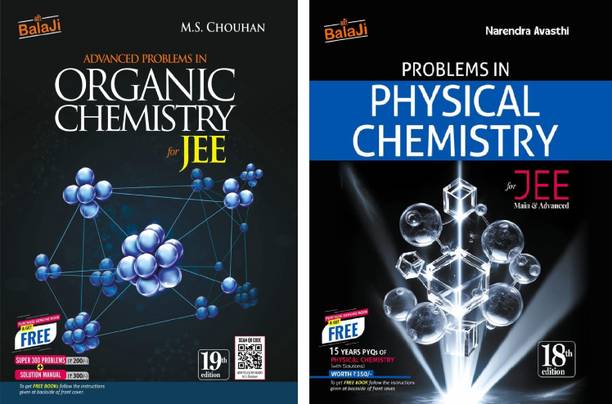 Advanced Problems In Organic Chemistry For JEE - 19th Edition & Problems In Physical Chemistry For JEE (Main & Advanced) - 18th Edition, 2025 Shri Bala Ji |