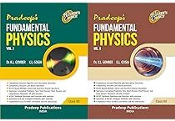 Pradeep's Fundamental Physics Vol.I & II For Class 12 (2025-26)