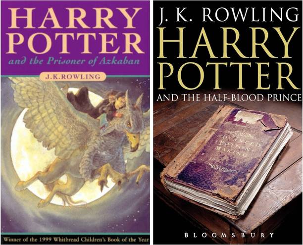 Harry Potter 2 Book Set : Harry Potter And The Prisoner Of Azkaban + Harry Potter And The Half-Blood Prince - Combo Of 2 Books Set