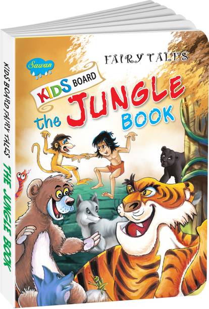 The Jungle Book Book for Kids : Jungle Book for Kids, Animals Story Books, Learning Books for Kids, Kids Board Books.