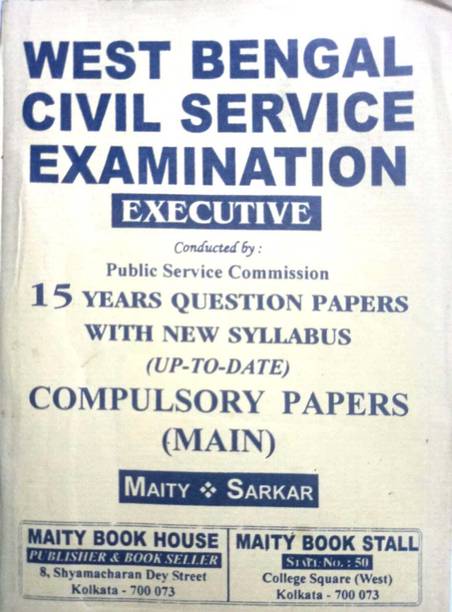 Wbcs Excutive Main 15 Year Question Papers