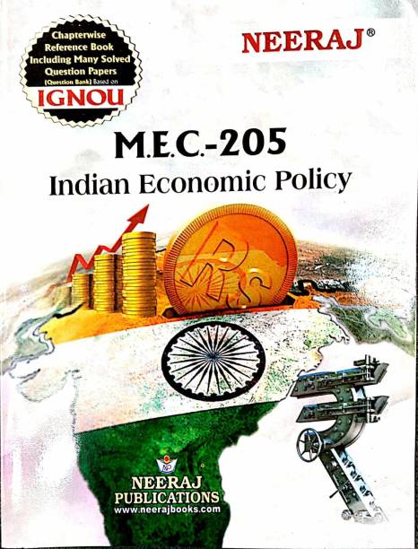 IGNOU MA Economics ( MEC-205, Indian Economic Policy )