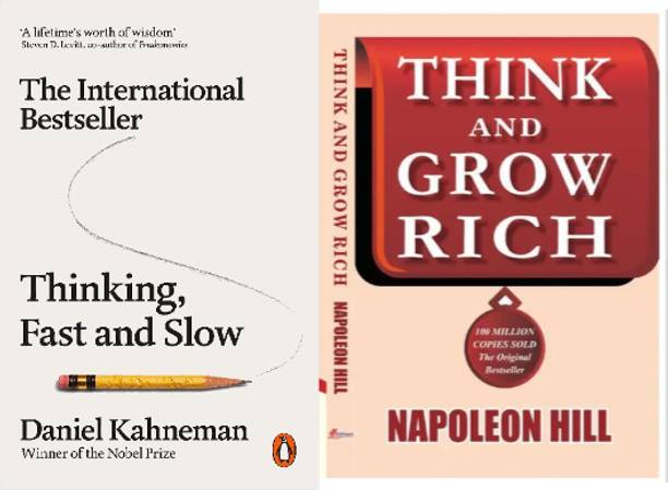 Combo Of Two Books (Thinking Fast And Slow +Think Grow And Rich)