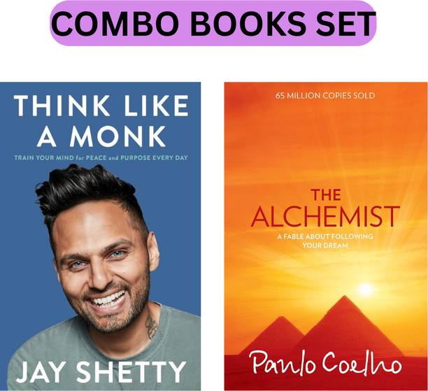 Think Like A Monk & The Alchemist Self-Help Books (Combo Book Set)