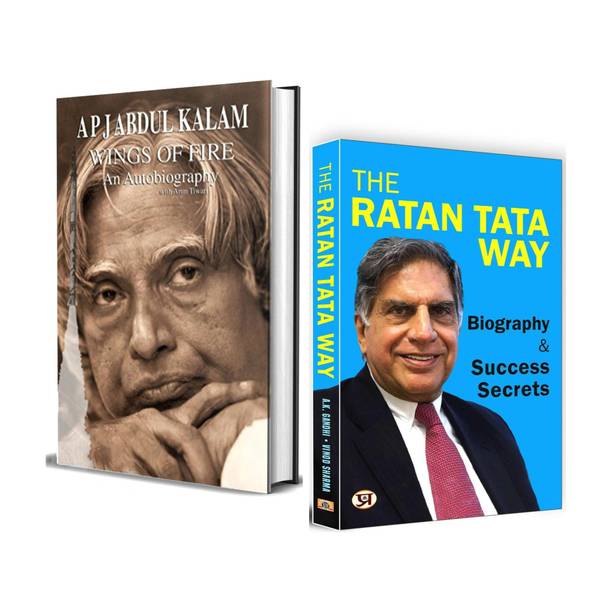 Wings Of Fire - Dr. APJ Abdul Kalam: An Autobiography | The Ratan Tata Way: Complete Biography & Success Secrets | Inspirational Journeys Of Visionary Leaders, Insightful Narratives Of Success