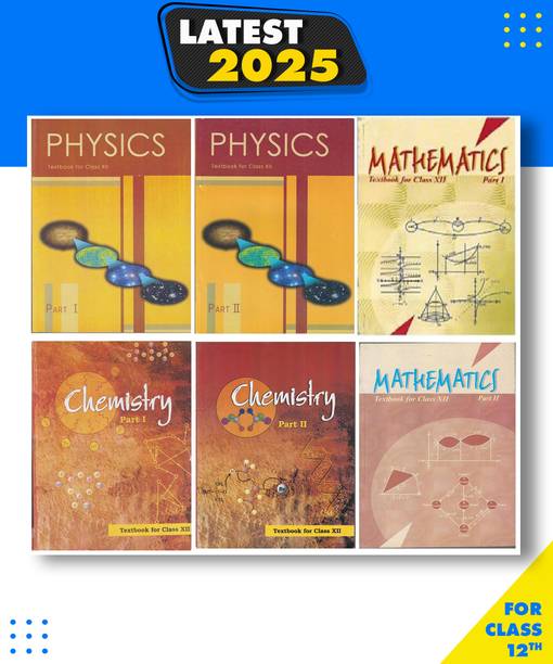 NCERT Physics, Chemistry,Biology PCM Books Set For Class 12 English Medium Paperback, NCERT Paperback, NCERT Paperback, NCERT Paperback, NCERT INDIA|New Latest Edition For 2025-2026
