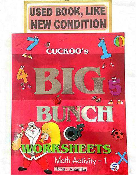 BIG BUNCH OF WORKSHEETS Math Activity Class-1 (Old Book)