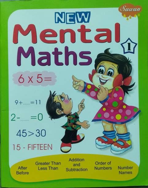 KCP- Mental Maths Book For Children, Kids | Mental Maths Practice Book For Kids | 2 To 7 Year Old | Learn How To Draw And Reading The Maths, And Solve Easily With Step By Step Instructions | Techniques For Children, Addition, Subtraction, Order Of Numbers, Greater Than Less Than, Number Name And Many More, Early Learning Books For Kids, Etc.,