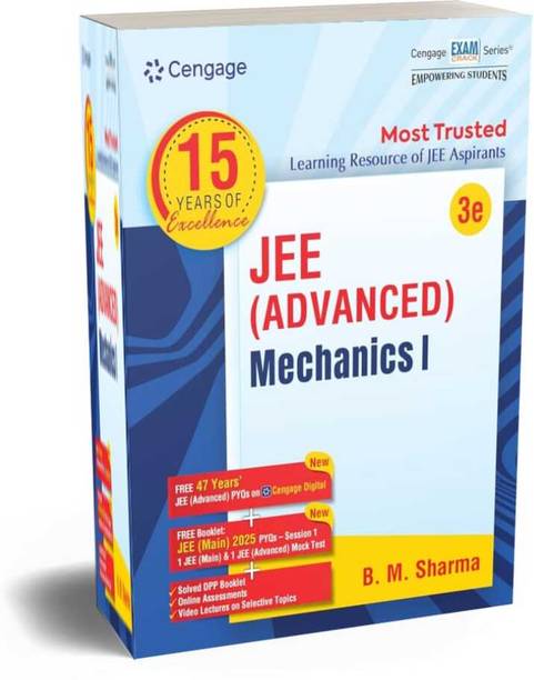 JEE Advanced Mechanics I With FREE 47 YEARS JEE ADVANCED PYQ’s, Videos & Online Assessments Paperback – 20 April 2025