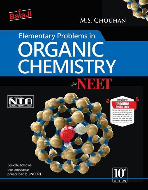 10th Edition - Elementary Problems In Organic Chemistry For NEET, 2023