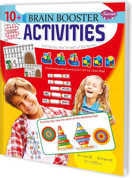 10+ Brain Booster Activities | 1 Activity Book By Sawan