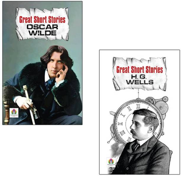 Oscar Wilde + H.G. Wells Great Short Stories | Best Life | Feel Good | Learning | Growth | Short Stories (Set Of 2 Books)