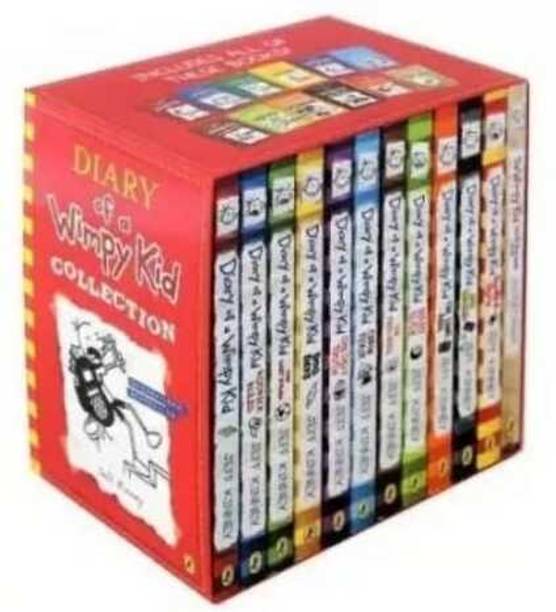 Diary Of A Wimpy Kid Box Set - Books 1-12 (Paperback, Jiff Kinney)