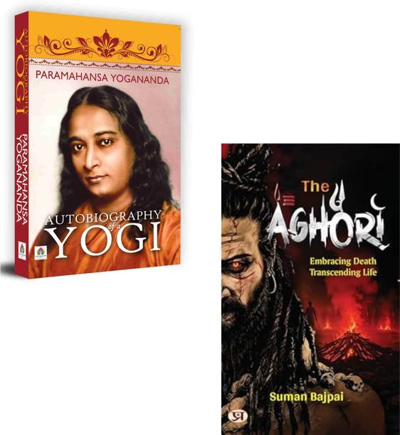 Autobiography Of A Yogi + Aghori : An Untold Story Of Shamshan Wasi |autobiography Of A Yogi | Aghori Book | Kriya Yoga | Paramahansa Yogananda | Hindu Mysticism | Cremation Ground Rituals | Indian Ascetics | Spirituality And Death | Spiritual Extremes India (Set Of 2 Books)