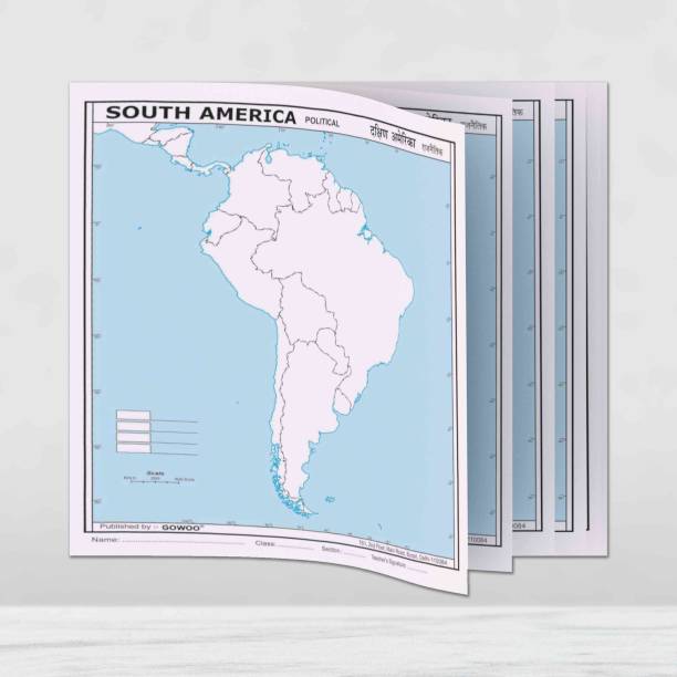 SMALL - 100 SOUTH AMERICA POLITICAL OUTLINE MAP FOR SCHOOL|Outline Map Of South America With Political Boundaries
