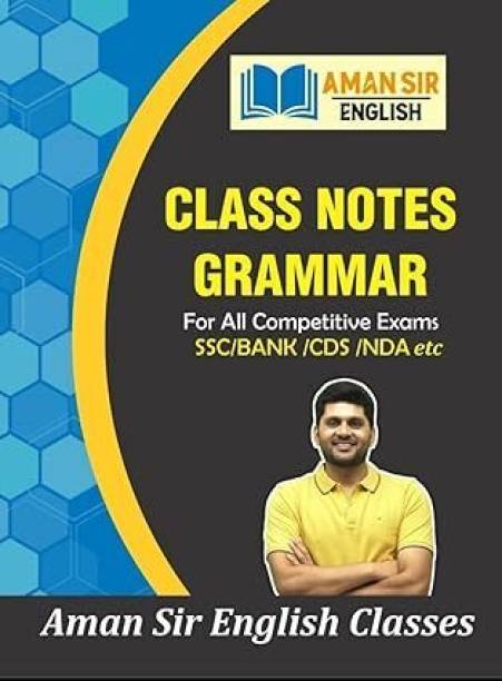 Class Notes Grammar By Aman Sir | Useful For SSC, Bank, CDS, NDA And All Competitive Exams