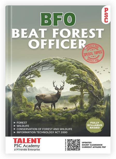Beat Forest Officer Special Topics 2025 By Talent Academy